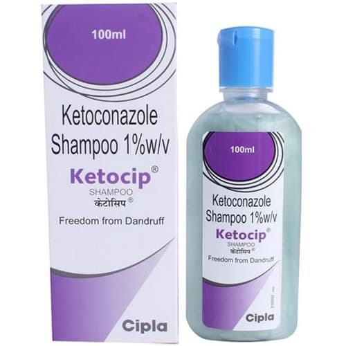 Ketocip Shampoo 1% Ketoconazole 100ml
